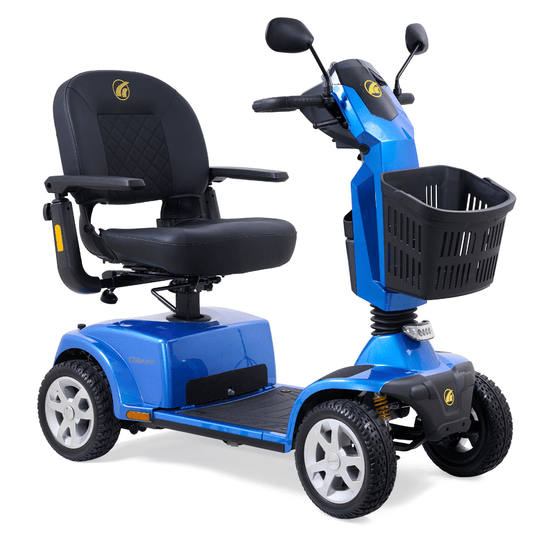 Azure Blue Golden Companion 4-wheel Full Size Scooter