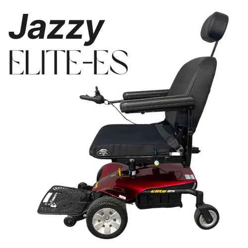 Dark Slate Gray Jazzy Elite ES Electric Wheelchair