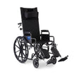 Dark Slate Gray 20" Reclining Wheelchair