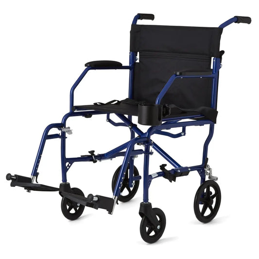 Dark Slate Gray Medline Ultralight Transport Chair