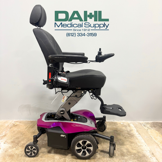 Pride Air2 Used Power Wheelchair – Mid-Wheel Drive, Great Condition