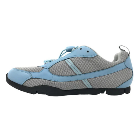 Light Slate Gray Sandy Knee Pain Reducing Walking Shoe