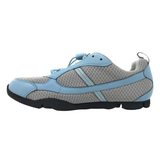 Light Slate Gray Sandy Knee Pain Reducing Walking Shoe