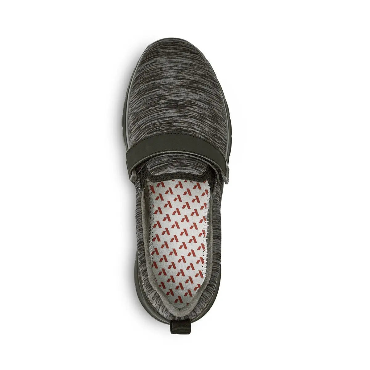 A black women's diabetic shoe from Anodyne footwear