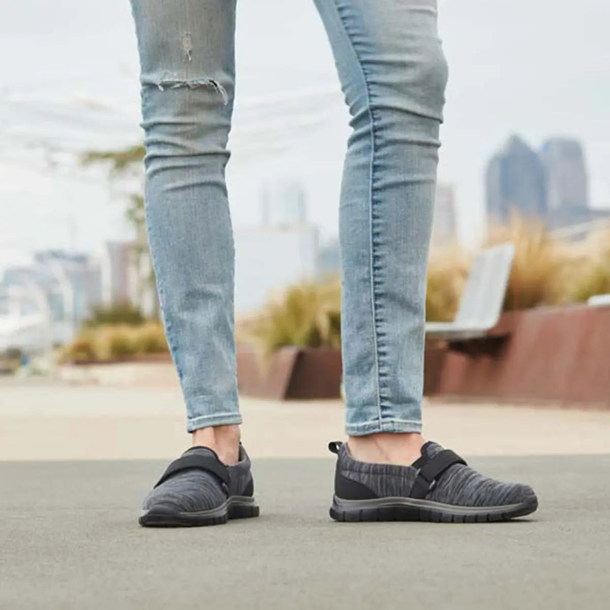 Gray No. 11 Sport Trainer - Black