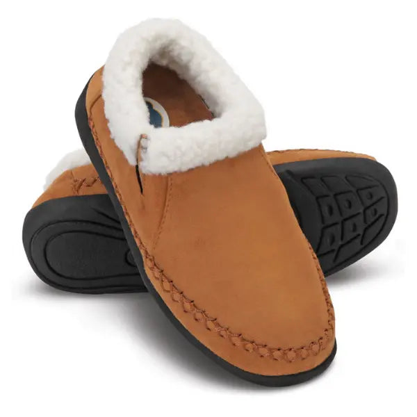 Dr.Comfort Women's Diabetic Slipper Indoor/Outdoor - Camel