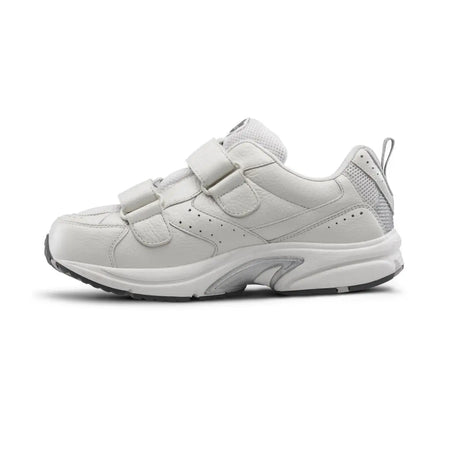 Dr. Comfort Men's Winner-X Therapeutic Double Depth Diabetic Walking Shoe, White - Side Image 2