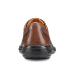 Dr.Comfort Men's Wing Therapeutic Diabetic Dress Shoe, Chestnut - Heel Image | All For Legs