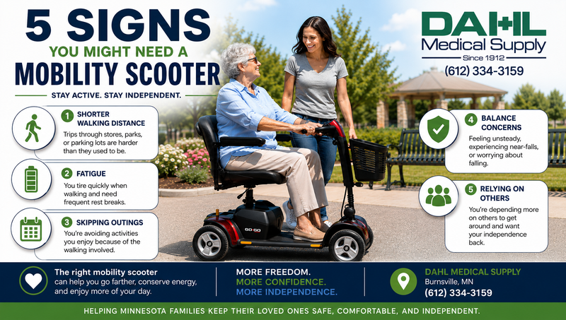 5 Signs It Might Be Time for a Mobility Scooter
