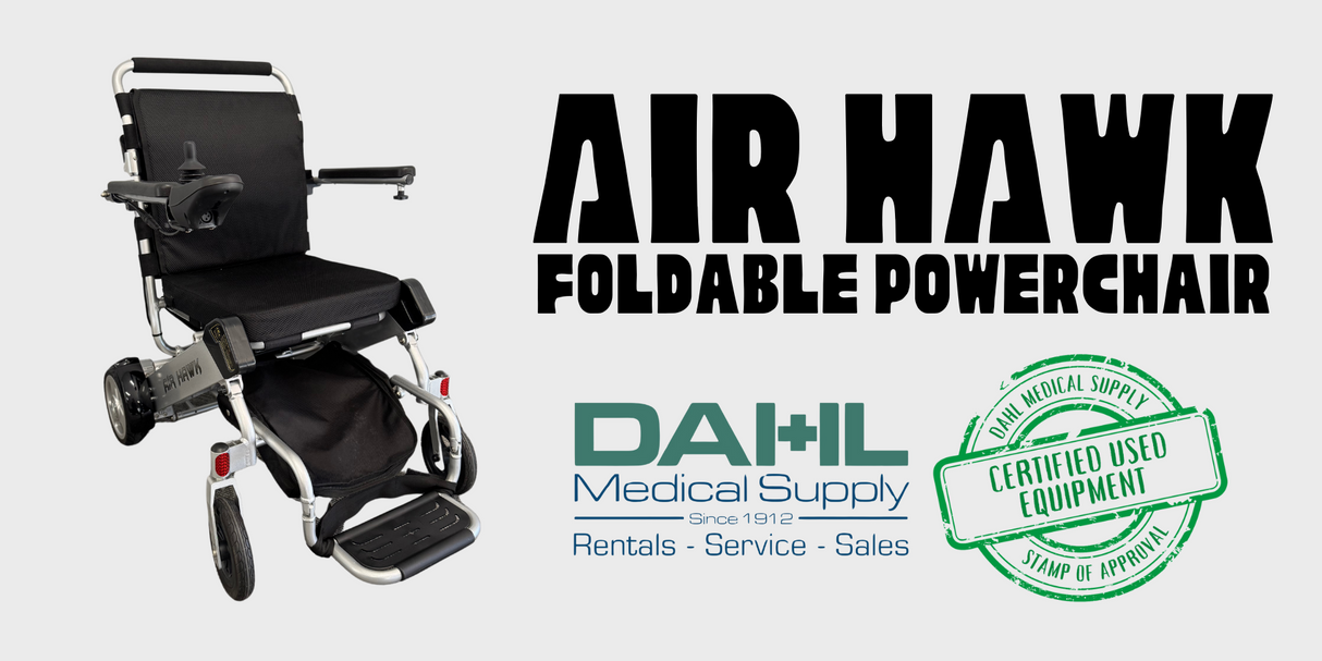 Air Hawk Portable/Foldable Powerchair