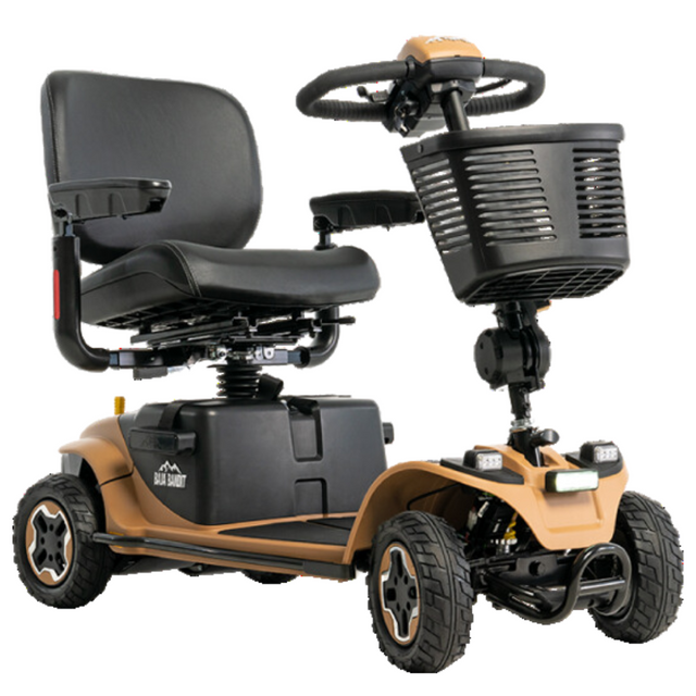 Dark Slate Gray Pride Baja Bandit 4-Wheel Scooter