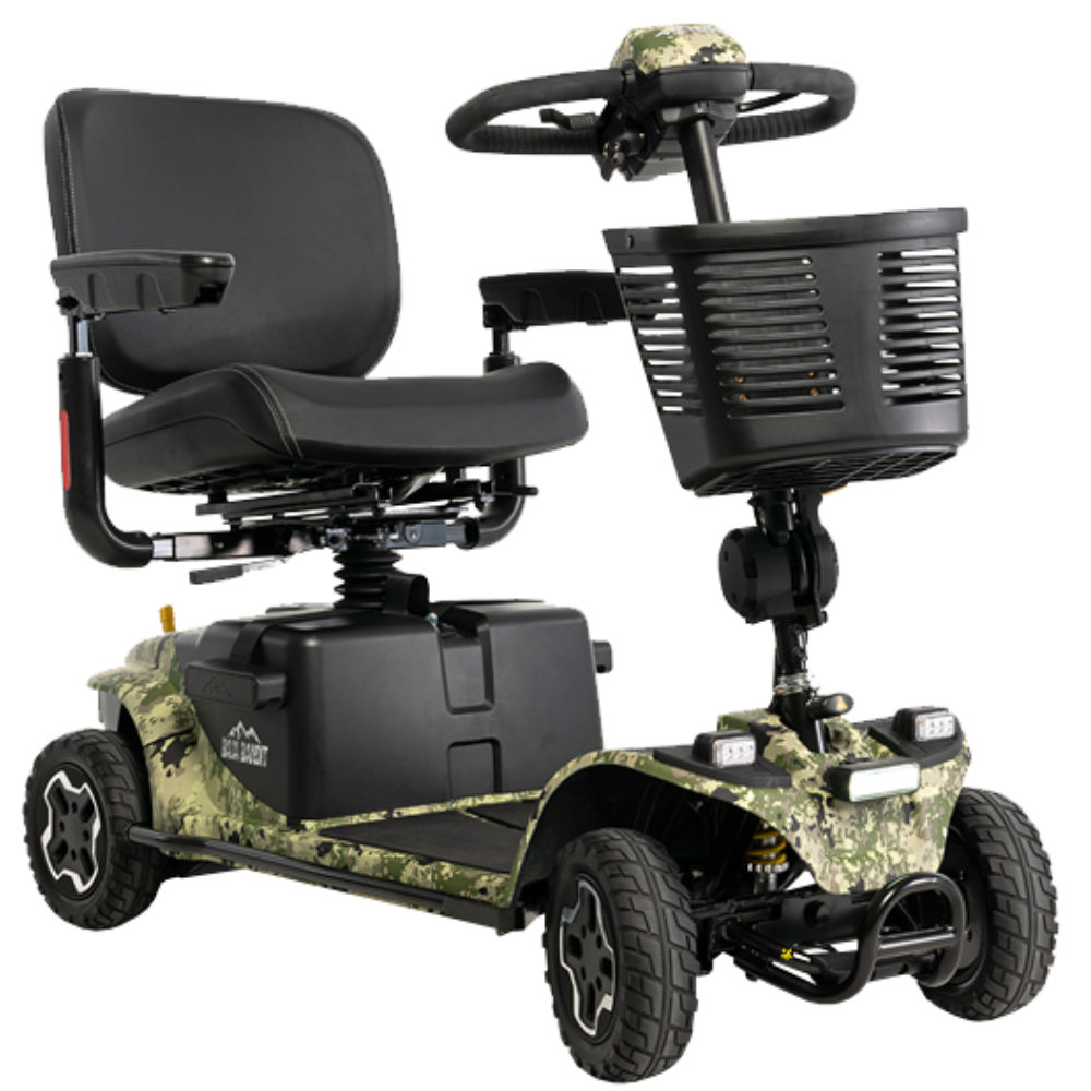 Dark Slate Gray Pride Baja Bandit 4-Wheel Scooter