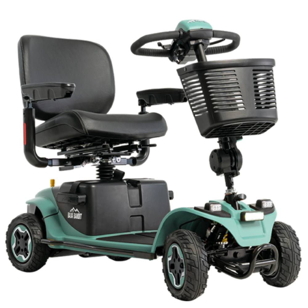 Dark Slate Gray Pride Baja Bandit 4-Wheel Scooter