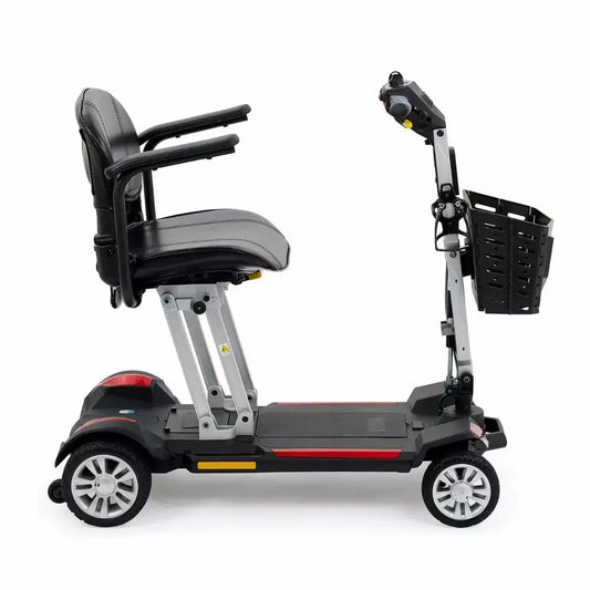 Light Gray Buzzaround CarryOn Foldable Scooter