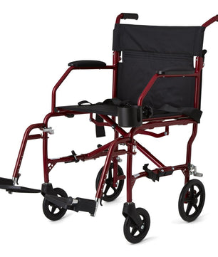 Dark Slate Gray Medline Ultralight Transport Chair