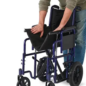 Dark Slate Gray Medline Bariatric Transport Chair