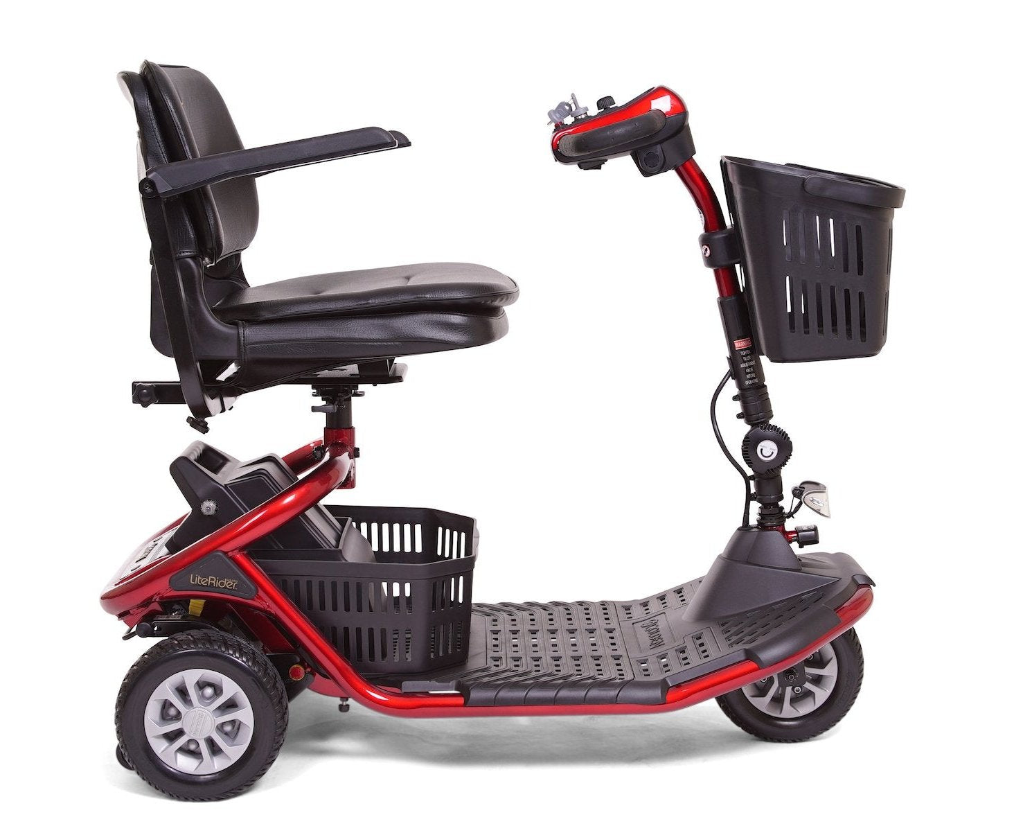 Compact 3-wheel mobility scooter available for rent at Dahl Medical Supply in Burnsville