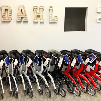 Light Gray Nitro Rollator