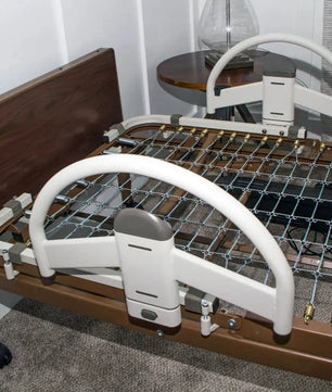 Dark Slate Gray MedLine Homecare Hospital Bed