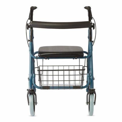 Dark Slate Gray Medline Guardian Deluxe Aluminum Rollator Blue 1Ct