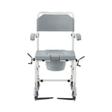 Aluminum Shower Commode Transport Chair