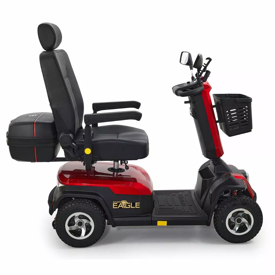 Dark Slate Gray Golden Eagle 4-Wheel Scooter