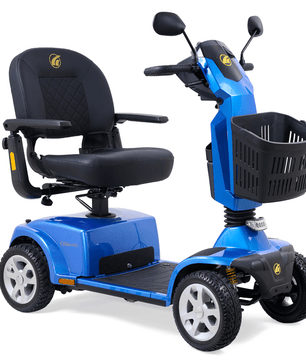 Azure Blue Golden Companion 4-wheel Full Size Scooter