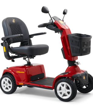 Crimson Red Golden Companion 4-wheel Full Size Scooter