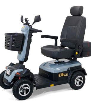 Dark Slate Gray Golden Eagle 4-Wheel Scooter
