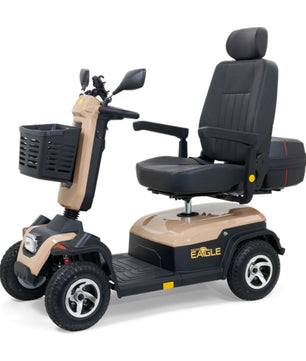 Dark Slate Gray Golden Eagle 4-Wheel Scooter