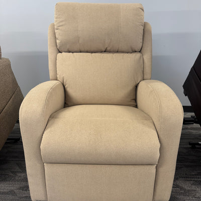 Golden Technologies PR764 Medium EZ Sleeper Slim Lift Chair with Twilight positioning in soft sand