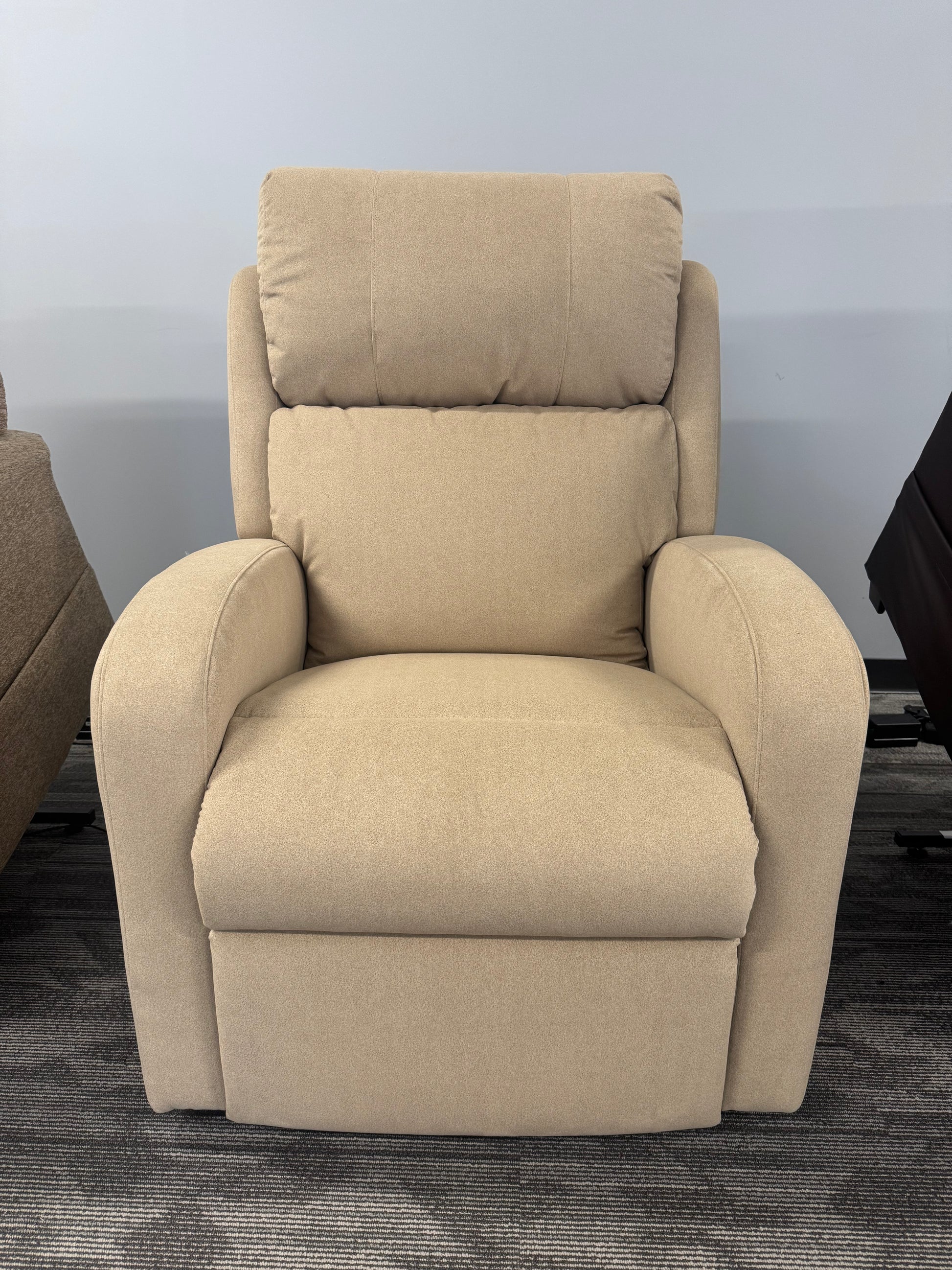 Golden Technologies PR764 Medium EZ Sleeper Slim Lift Chair with Twilight positioning in soft sand