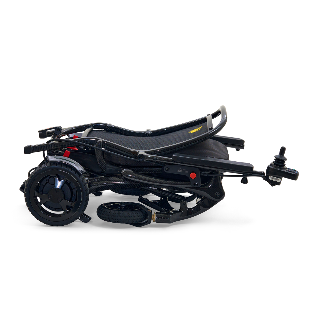Golden Cricket GP302 Carbon Fiber Foldable Power Wheelchair – 37 lbs
