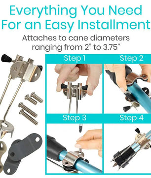 Light Sea Green Cane Ice Tip