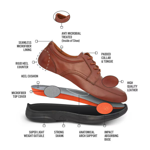 No. 12 Casual Oxford - Burnished Brown