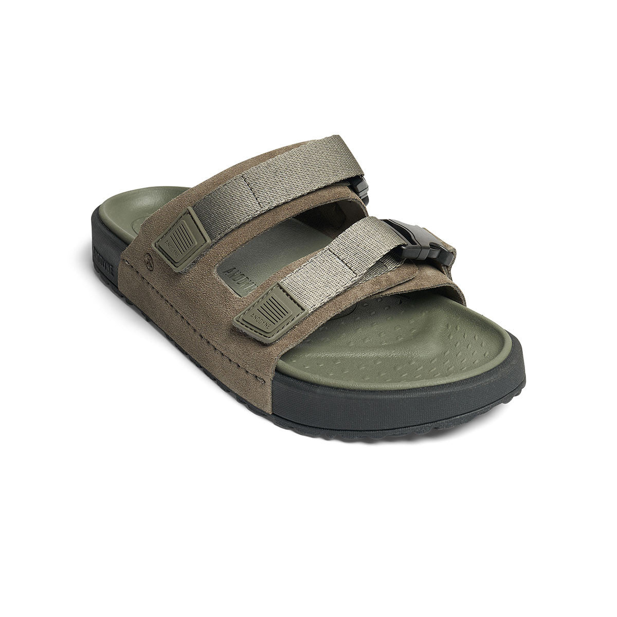 Dim Gray No. 70 Men's Two Strap Sandal