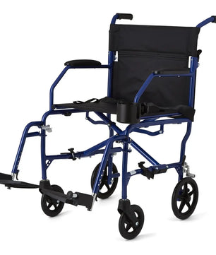 Dark Slate Gray Medline Ultralight Transport Chair