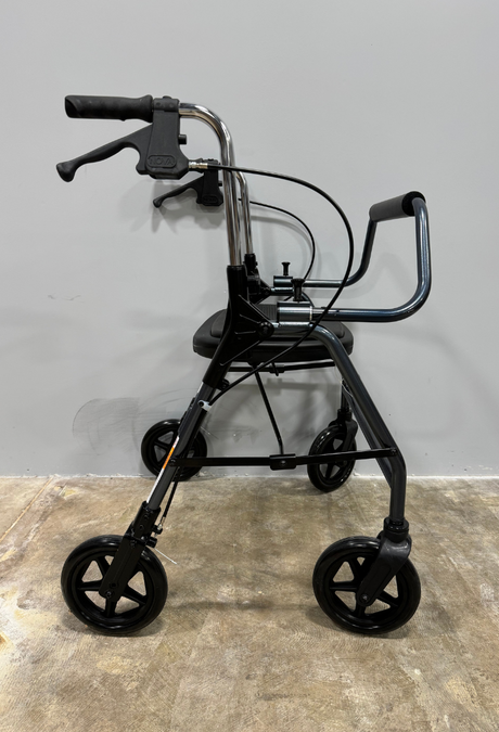 Dark Gray Nova Mighty Mack Heavy Duty Rolling Walker - 4216BL - USED