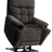 Dark Slate Gray PLR-4955 Heated Massage Lift Recliner