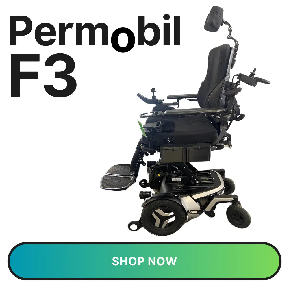 Dark Slate Gray Permobil F3 Corpus