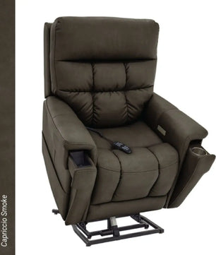 Dark Slate Gray PLR-4955 Heated Massage Lift Recliner