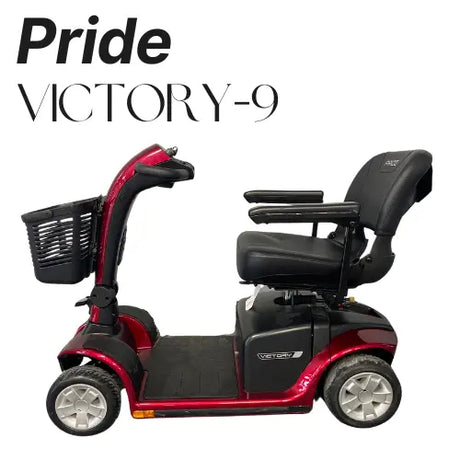 Dark Slate Gray Victory 9 4-Wheel Electric Scooter