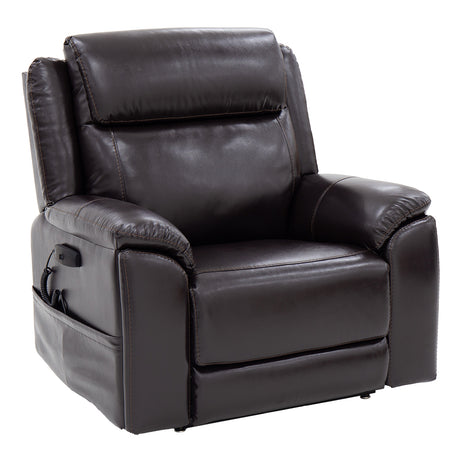 Pride Evolution Collection LC435 Lift Chair – Dark Brown Upholstery