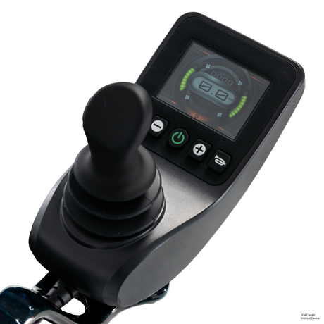 Pride Jazzy Carbon HD joystick controller with digital display