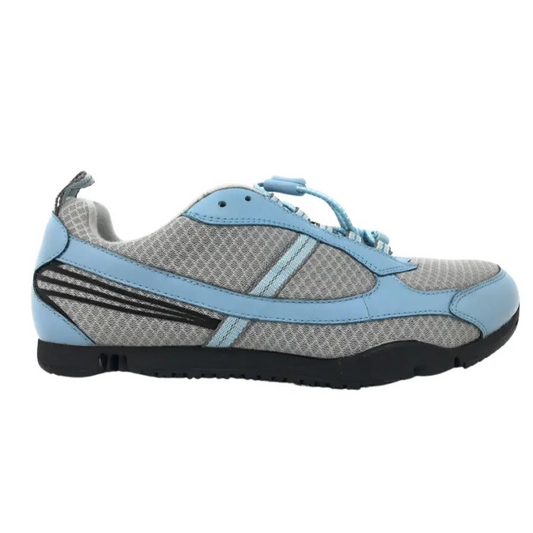 Light Slate Gray Sandy Knee Pain Reducing Walking Shoe