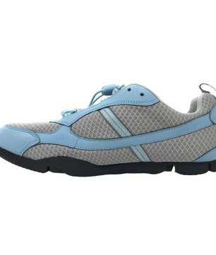 Light Slate Gray Sandy Knee Pain Reducing Walking Shoe
