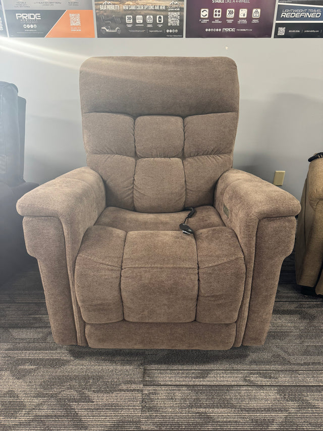 Used Golden Technologies PR-4955 Medium Lift Chair in Trento Brown displayed at Dahl Medical Supply