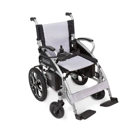 Light Gray Vive Folding Electric Wheelchair