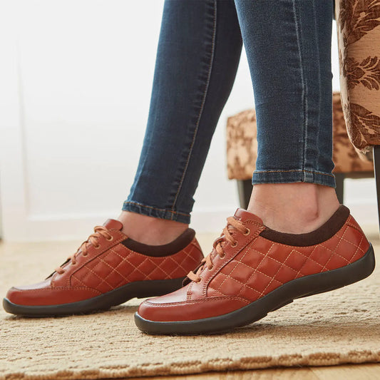 women wearing anodyne no. 75 saddle casual sport shoe