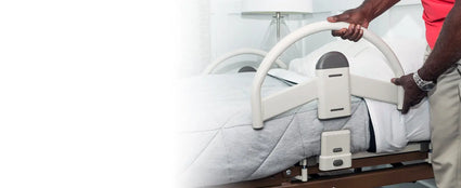 Light Gray Stander EZ Click Bed Handle